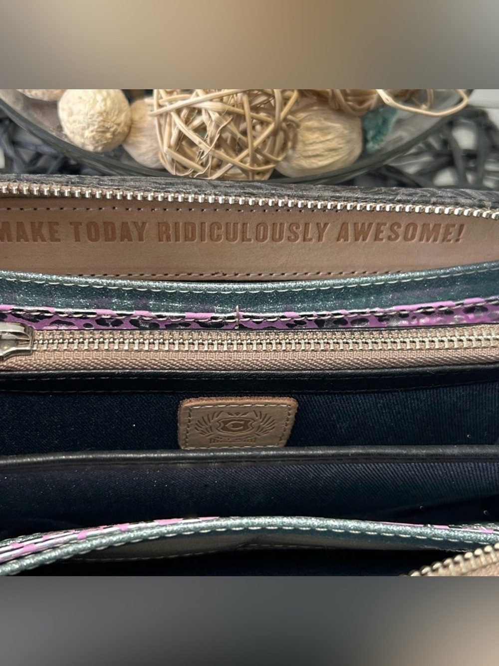 Consuela Steely Zip Wallet - Picture 4 of 4